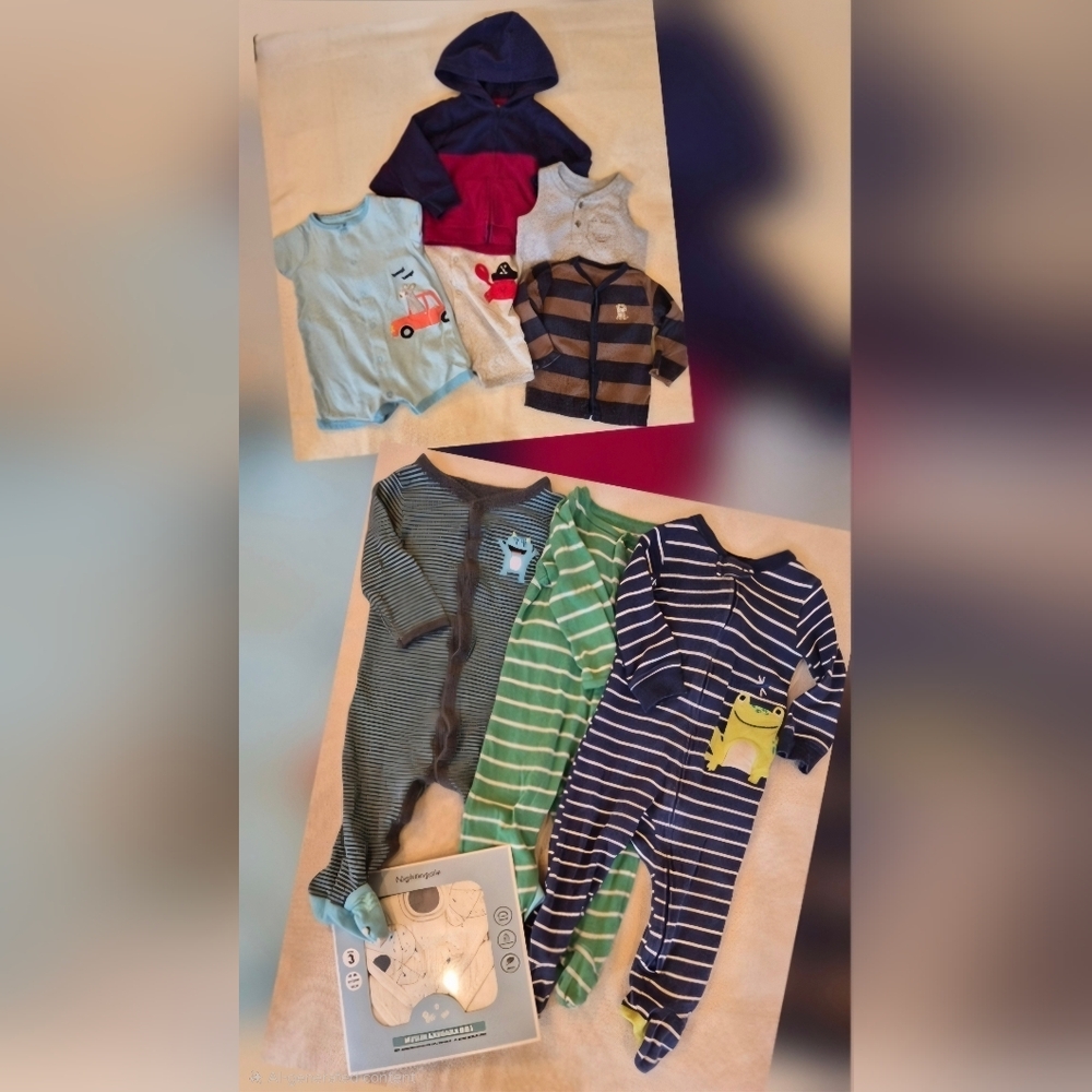 Bundle Of Baby Boys Clothing Size 9 Months